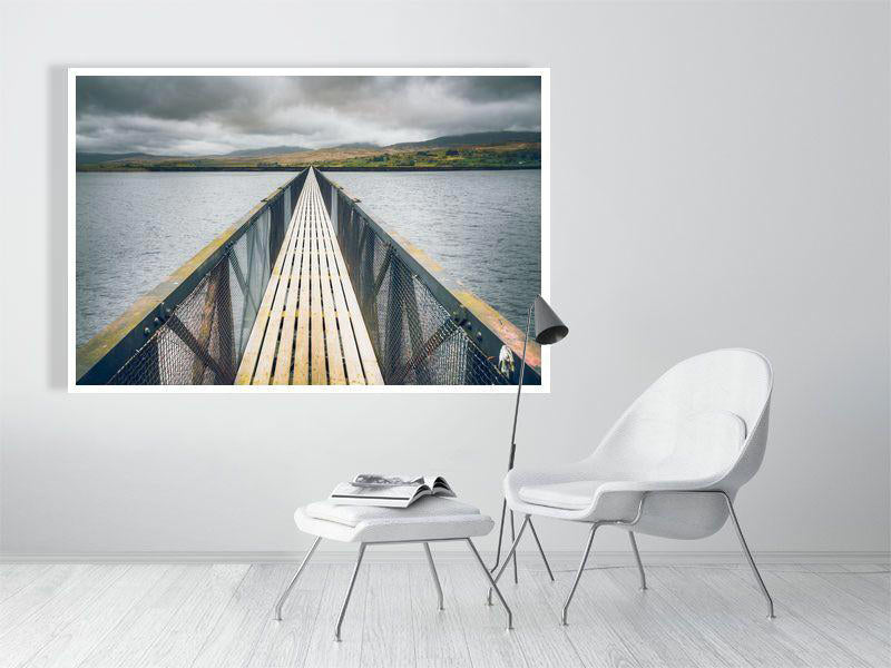 The Bridge Across Llyn Trawsfynydd
