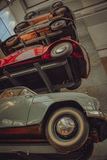 Stacked Cars at the Science Museum