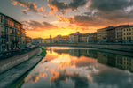 Sunset from Ponte di Mezzo
