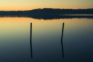 Last light on Lake Waller